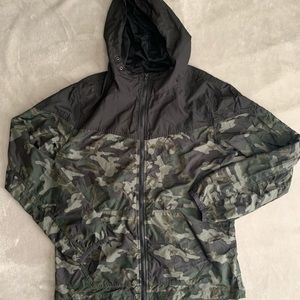 Camo Windbreaker